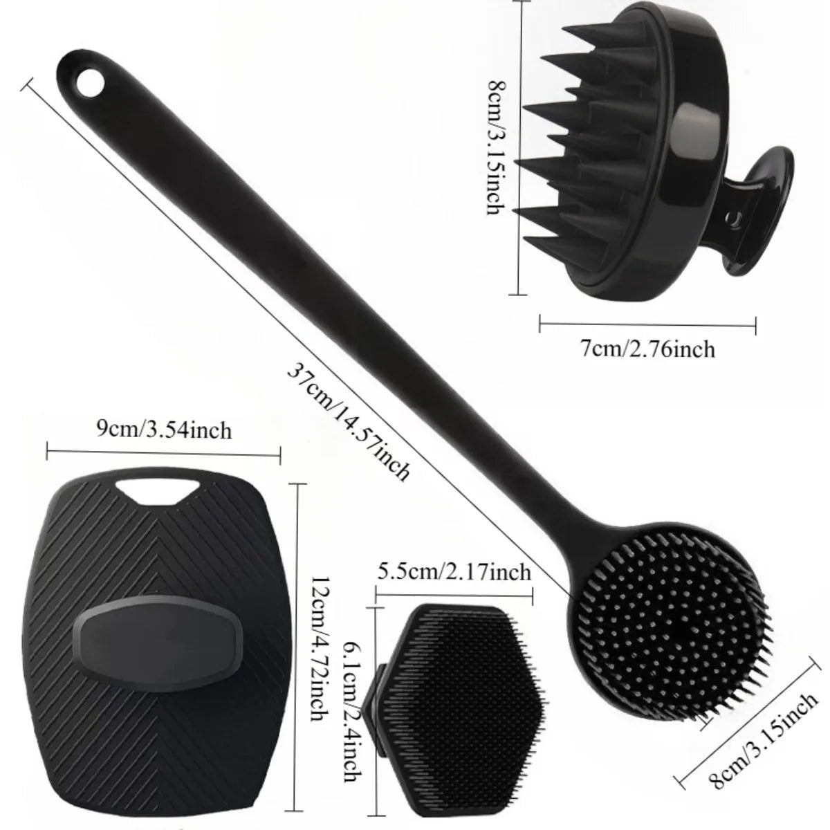 corelabs scalp and skin scrubber set
